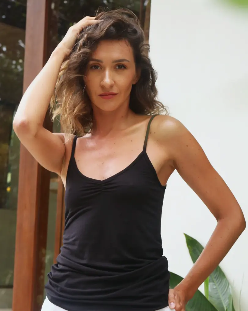 Echo Verde – Bamboo Mia Tank Sleepwear Bamboo Echo Verde - Bamboo Mia Tank - Image 3