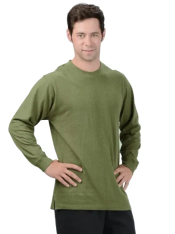 Efforts – Hemp Long Sleeve T-Shirt Men Designed in Canada