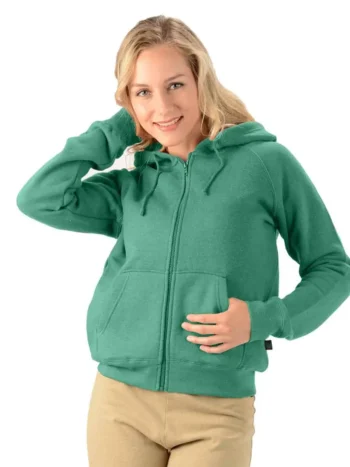 Efforts - Womens Hemp Zip Hoodie