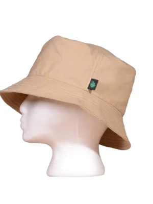Efforts hemp bucket hat taupe