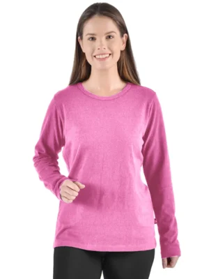 Efforts hemp long sleeve tshirt Primrose