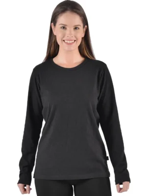 Hemp Long Sleeve Crew Neck Tee Tees & Tanks Designed in Canada