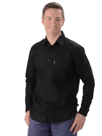 Efforts – Hemp Long Sleeve Dress Shirt Men Designed in Canada Efforts – Hemp Long Sleeve Dress Shirt Men Designed in Canada