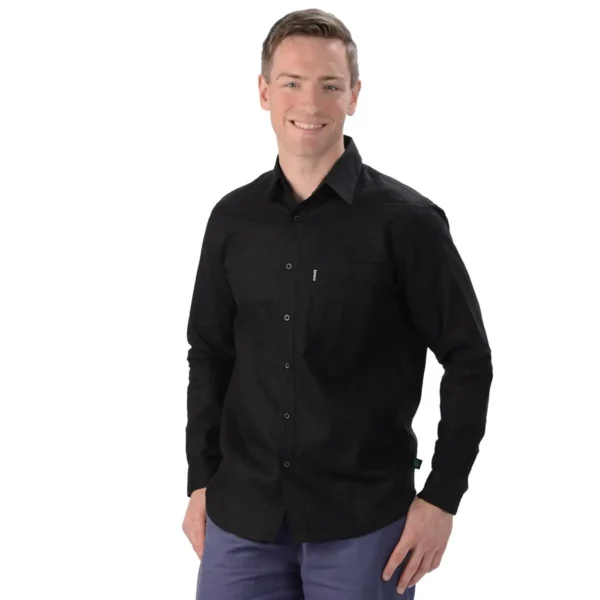 Efforts - Hemp Long Sleeve Dress Shirt - Image 6