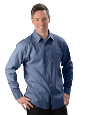 Efforts – Hemp Long Sleeve Dress Shirt CLOTHING - MENS Designed in Canada