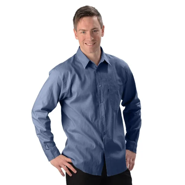 Efforts - Hemp Long Sleeve Dress Shirt - Image 5