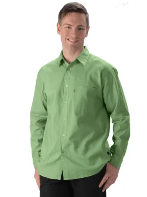 Efforts – Hemp Long Sleeve Dress Shirt CLOTHING - MENS Designed in Canada