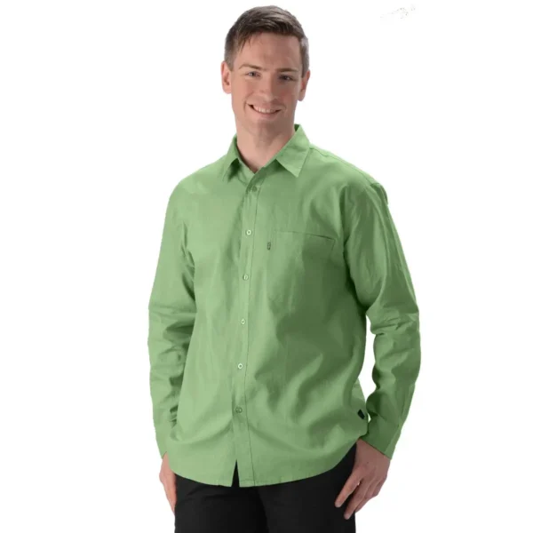 Efforts - Hemp Long Sleeve Dress Shirt - Image 3