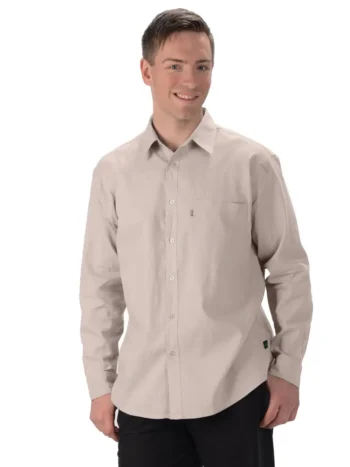 Efforts – Hemp Long Sleeve Dress Shirt Men Designed in Canada Efforts – Hemp Long Sleeve Dress Shirt Men Designed in Canada