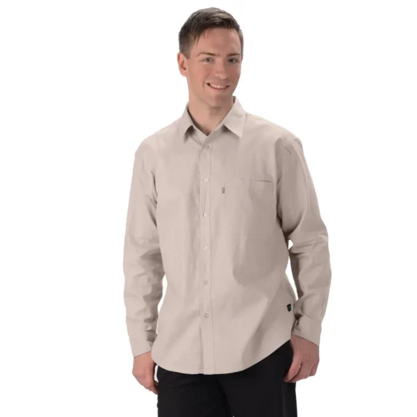 Efforts - Hemp Long Sleeve Dress Shirt - Image 2