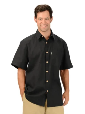 Efforts – Hemp Short Sleeve Shirt CLOTHING - MENS Designed in Canada