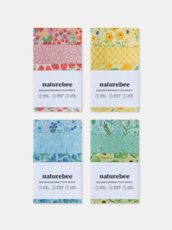 Nature Bee Beeswax Wraps - Variety Pack