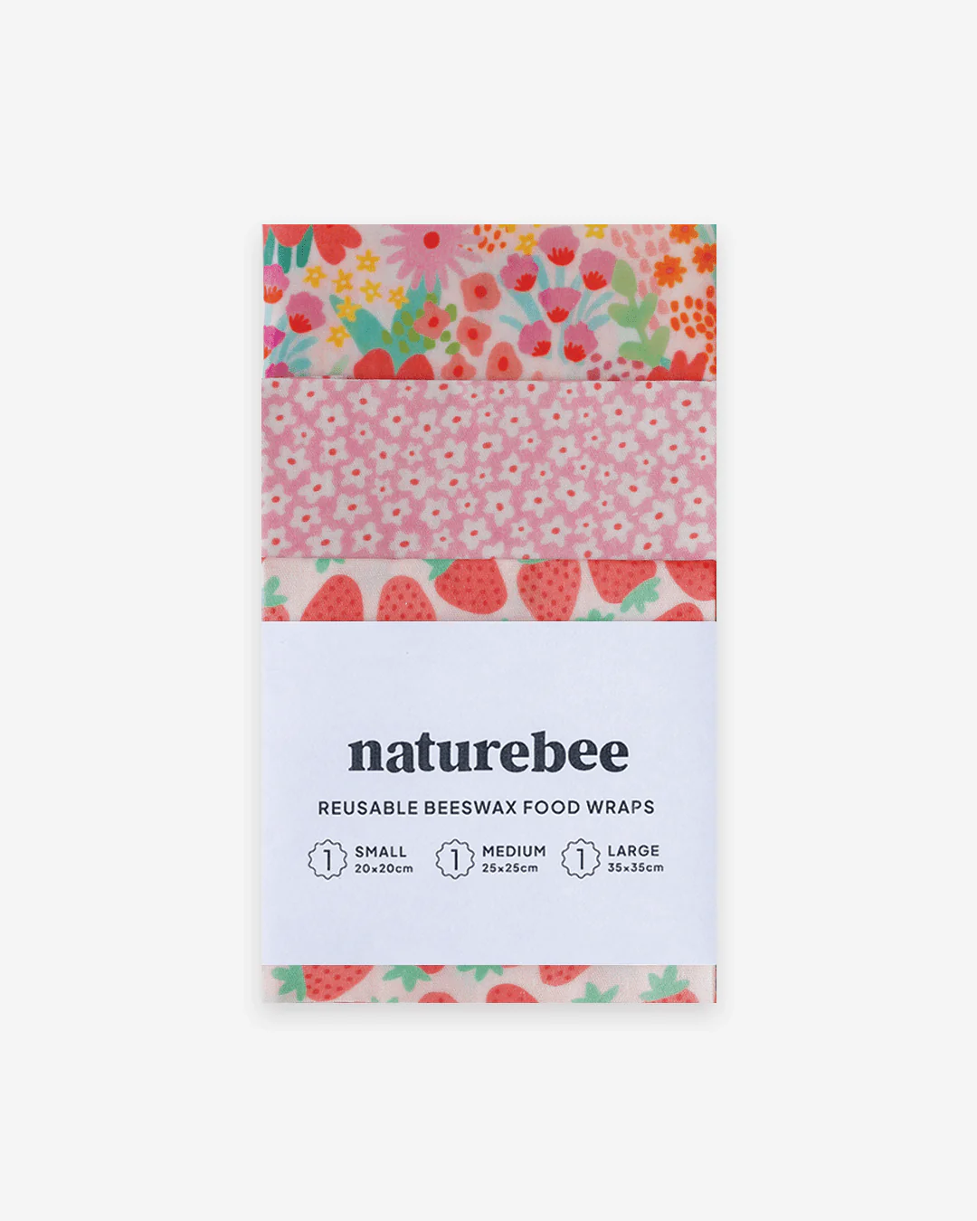 Nature Bee Beeswax Wraps – Variety Pack Household Designed in Canada Nature Bee Beeswax Wraps - Variety Pack - Image 8