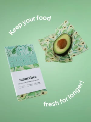 Nature Bee Beeswax Wraps – Variety Pack Household Designed in Canada Nature Bee Beeswax Wraps – Variety Pack Household Designed in Canada
