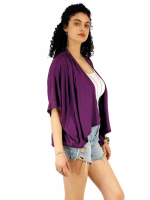 Om Grown – Free Spirit Wrap Cropped Cardigans & Jackets Cardigan