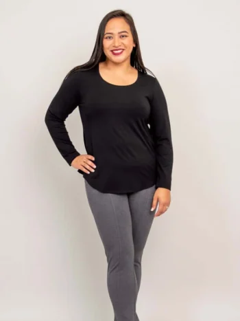 Blue Sky – Tessa Long Sleeve Tees & Tanks Bamboo