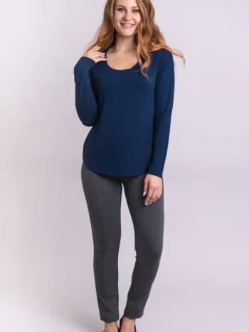 Blue Sky – Tessa Long Sleeve Tees & Tanks Bamboo