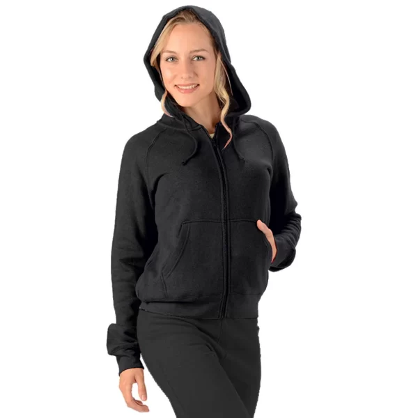 Efforts - Womens Hemp Zip Hoodie - Image 3