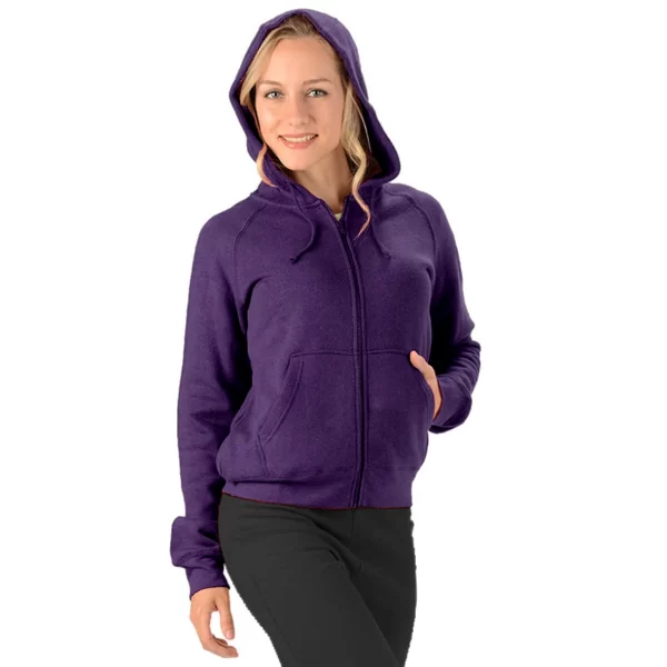 Efforts - Womens Hemp Zip Hoodie - Image 2