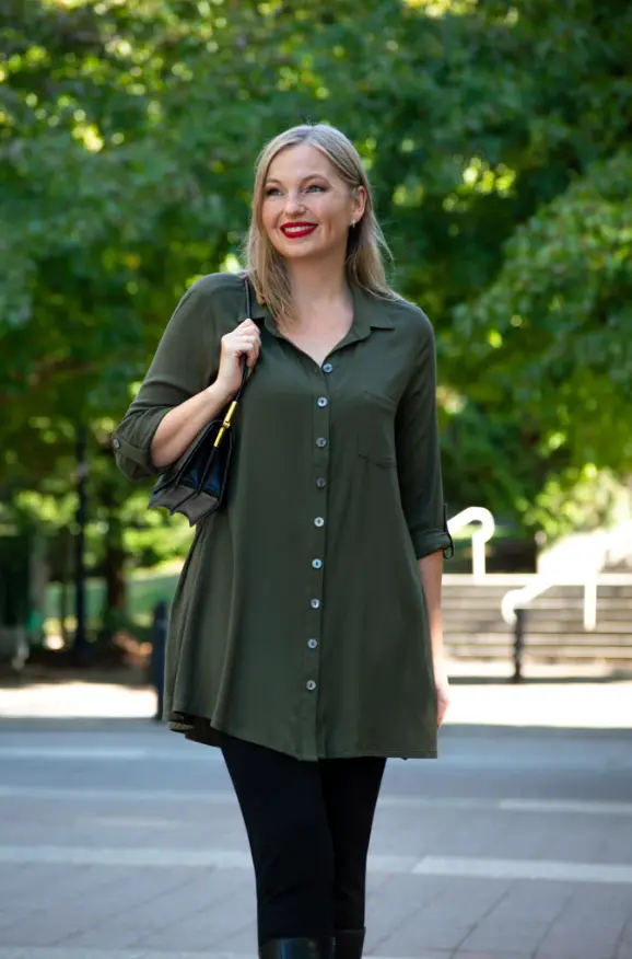 Blue Sky – Celine Tunic Bamboo Linen Dresses & Tunics Bamboo Blue Sky - Celine Tunic Bamboo Linen