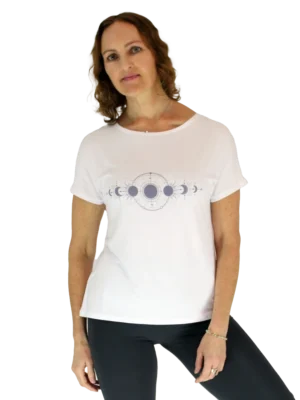 Om Grown – Boxy Tee – Moonphases Tees & Tanks Designed in Canada Om Grown - Boxy Tee - Moonphases