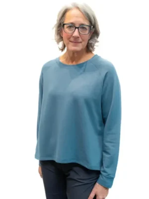 Gilmour – Bamboo French Terry Crop Sweatshirt Sweaters & Sweatshirts Bamboo