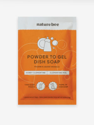 Nature Bee – Powder to Gel Dish Soap Household Gifts $20 & Under