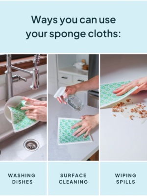 Nature Bee – Swedish Dishcloths Household Biodegradable