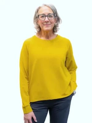 Gilmour – Bamboo French Terry Crop Sweatshirt Sweaters & Sweatshirts Bamboo