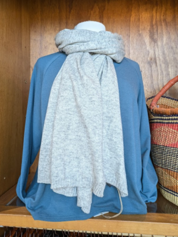 Shalimar – Cashmere Knitted Shawl/Scarf Accessories Cashmere