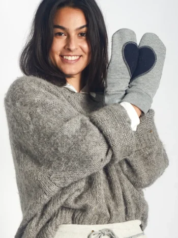 Preloved – Ariel Mitts with Upcycled Wool Accessories Designed in Canada Preloved – Ariel Mitts with Upcycled Wool Accessories Designed in Canada