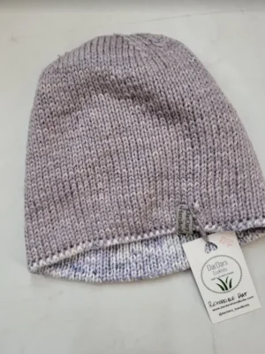 DarDars Handknits – Organic Cotton/Linen Reversible Hat Accessories Bamboo