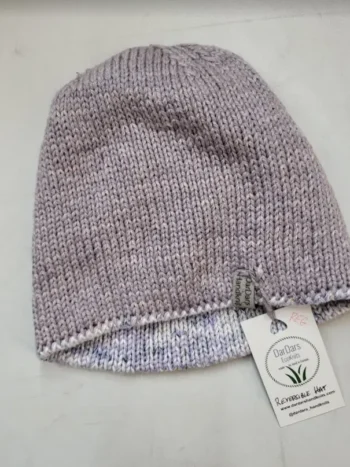DarDars Handknits – Organic Cotton/Linen Reversible Hat Accessories Bamboo
