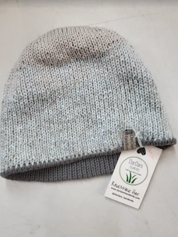 DarDars Handknits – Organic Cotton/Linen Reversible Hat Accessories Bamboo
