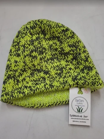 DarDars Handknits – Organic Cotton/Linen Reversible Hat Accessories Bamboo