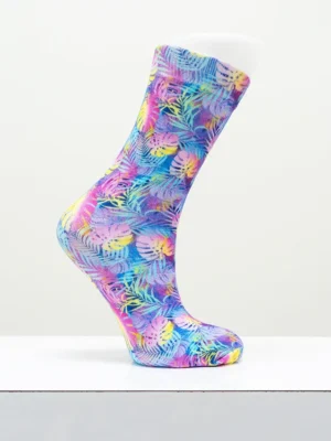 Blue Sky – Ladies Dress Sock – Printed Accessories Bamboo Blue Sky - Ladies Dress Sock - Printed