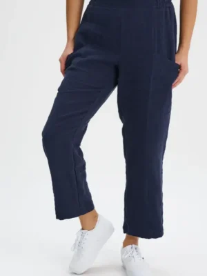 Message Factory – Linen Cantley Capri Pants Pants 100% linen