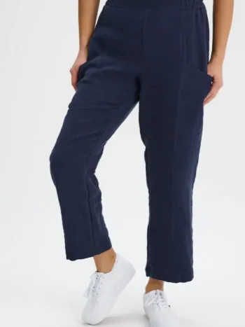 Message Factory – Linen Cantley Capri Pants Pants & Capri Pants Designed in Canada Message Factory – Linen Cantley Capri Pants Pants & Capri Pants Designed in Canada