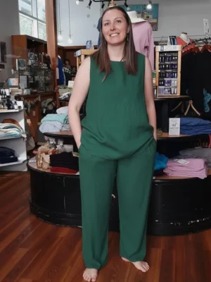 Shalimar – Bamboo Tapered Leg Pants Pants & Capri Pants Bamboo Shalimar - Bamboo Tapered Leg Pants
