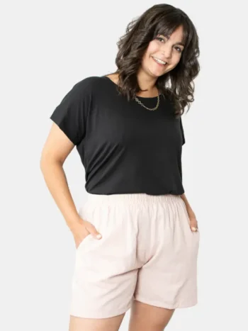 EMK – Mariel Linen Shorts Skirts & Shorts EMK