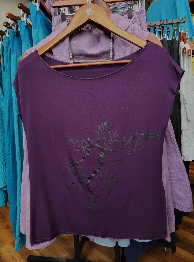 Om Grown – Printed Tee – Cherry Branch Tees & Tanks Designed in Canada Om Grown - Printed Tee - Cherry Branch - Image 2