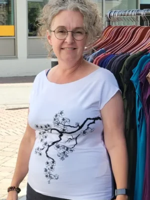 Om Grown – Printed Tee – Cherry Branch Tees & Tanks Designed in Canada Om Grown - Printed Tee - Cherry Branch