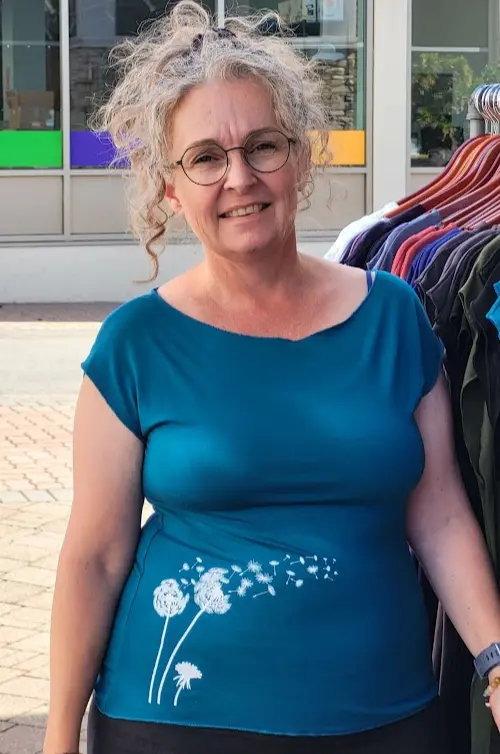 Om Grown – Printed Tee – Dandelion Tees & Tanks Designed in Canada Om Grown - Printed Tee - Dandelion