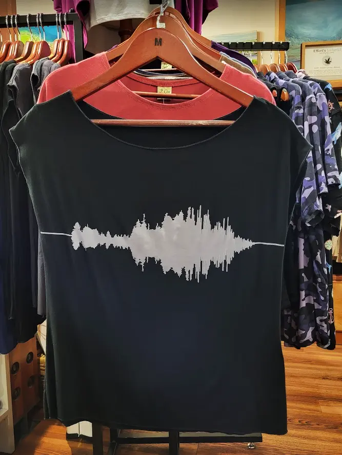 Om Grown – Printed Tee – Soundwave Tees & Tanks Designed in Canada Om Grown - Printed Tee - Soundwave - Image 2