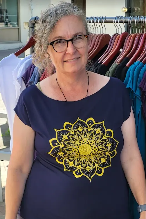 Om Grown – Printed Tee – Mandala Tees & Tanks Designed in Canada Om Grown - Printed Tee - Mandala