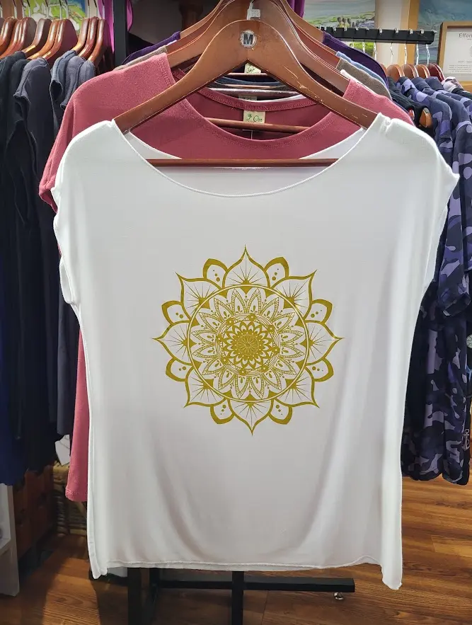 Om Grown – Printed Tee – Mandala Tees & Tanks Designed in Canada Om Grown - Printed Tee - Mandala - Image 2