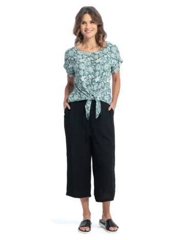 Alchemy Fashions – Tie Top Print – Rayon Crepe Tops & Blouses Alchemy Fashions