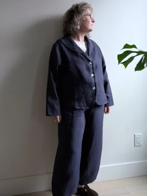 Bryn Walker – Sailor Jacket – Heavy Linen Cardigans & Jackets 100% linen