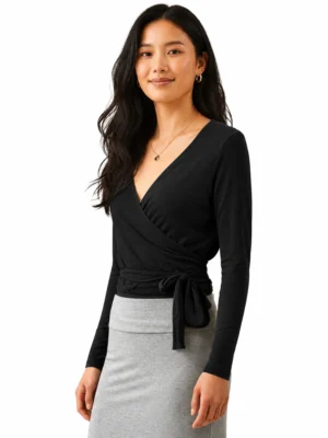 Om Grown - Embrace Wrap Top
