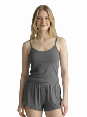 Om Grown – Shelly Rib Shorts Skirts & Shorts Designed in Canada